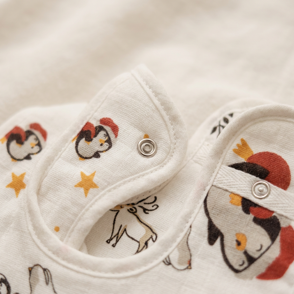 100% Organic Muslin Baby Bibs - Pack of 2 - Assorted