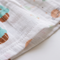 100% Organic Muslin Cotton Frock For Baby Girl | 3-6 Months | Combo Pack of 5