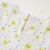 100% Organic Muslin Cotton Frock For Baby Girl | Sun Glass