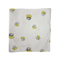 100% Muslin Baby Wipe Clothes - Pack of 5 - Assorted