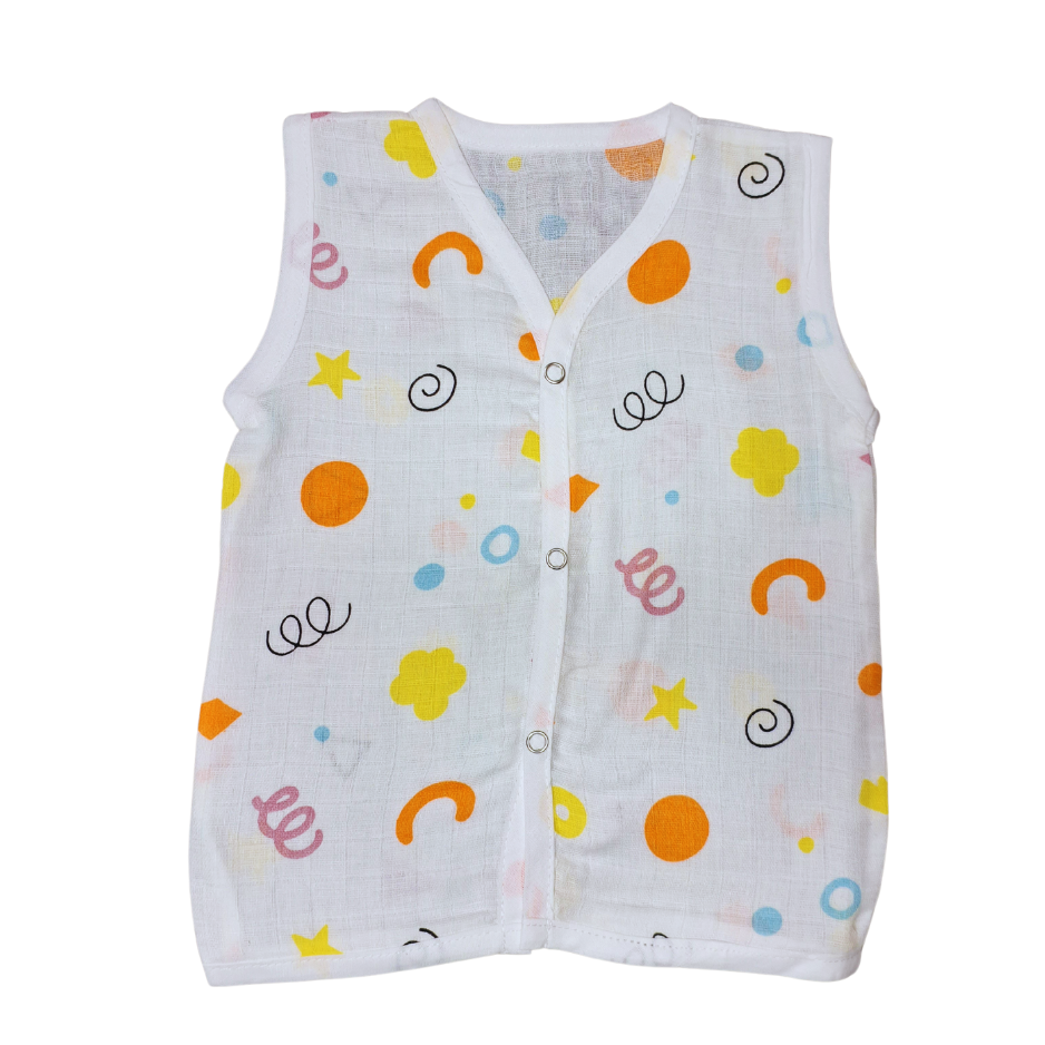 Organic Cotton Muslin Jabla Button | For Boys & Girls | Combo Pack of 3