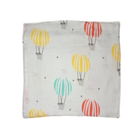 100% Muslin Baby Wipe Clothes - Pack of 4 - Assorted