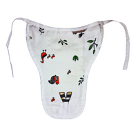 Muslin Nappy- 100% Organic Cotton - Assorted (Pack Of 2)