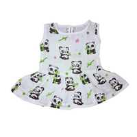 100% Organic Muslin Cotton Frock For Baby Girl | 6-12 Months | Combo Pack of 5