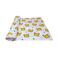 Organic Muslin Cotton Swaddle | Tiger