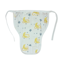 Muslin Nappy- 100% Organic Cotton - Assorted (Pack Of 8)