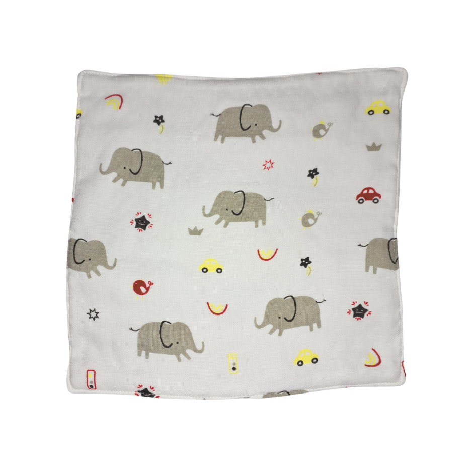 100% Muslin Baby Wipe Clothes - Pack of 6 - Assorted