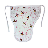 Muslin Nappy- 100% Organic Cotton - Assorted (Pack Of 8)