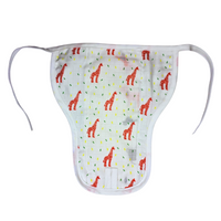 Muslin Nappy- 100% Organic Cotton - Assorted (Pack Of 8)