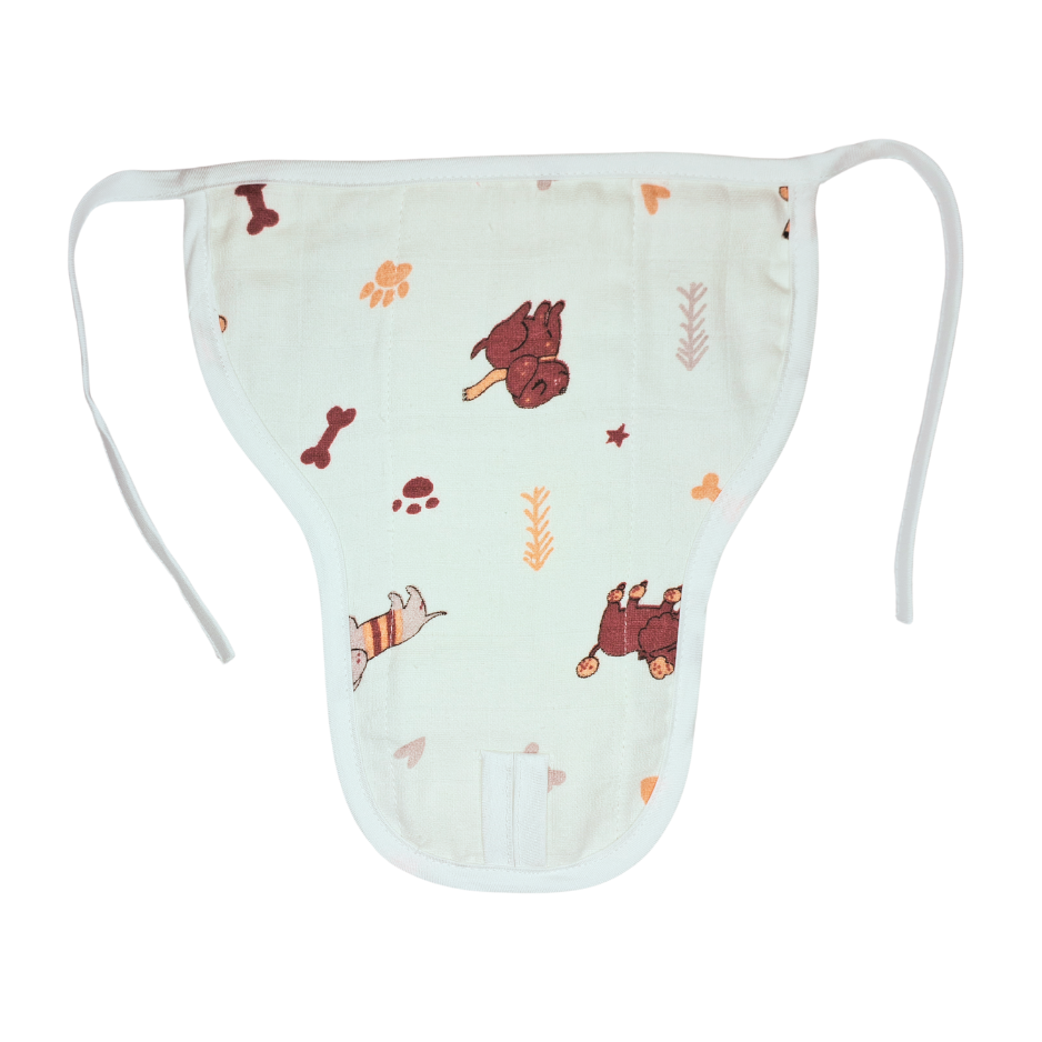 Muslin Nappy- 100% Organic Cotton - Assorted (Pack Of 8)