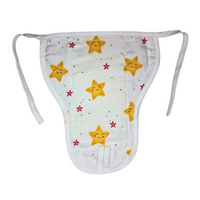 Muslin Nappy- 100% Organic Cotton - Assorted (Pack Of 4)