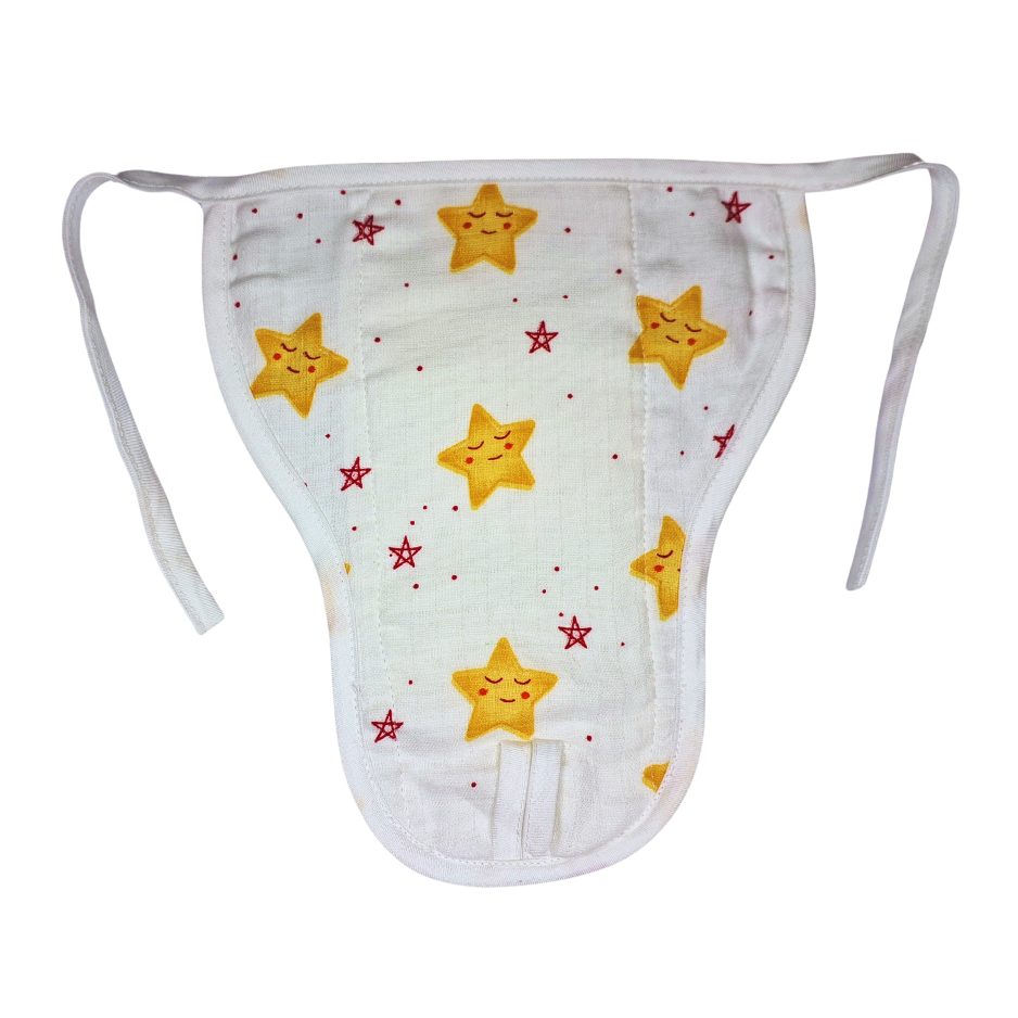 Muslin Nappy- 100% Organic Cotton - Assorted (Pack Of 8)