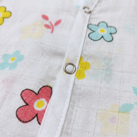 Jabla Sleeveless Button - Organic Cotton Muslin | For Boys & Girls