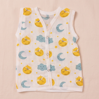 Organic Cotton Muslin Jabla Button | For Boys & Girls | Combo Pack of 3 | Assorted