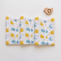 Jabla Sleeveless Button - Organic Cotton Muslin | For Boys & Girls