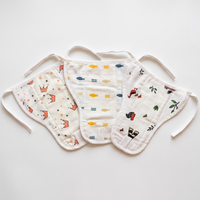 Muslin Nappy- 100% Organic Cotton - Assorted (Pack Of 3)