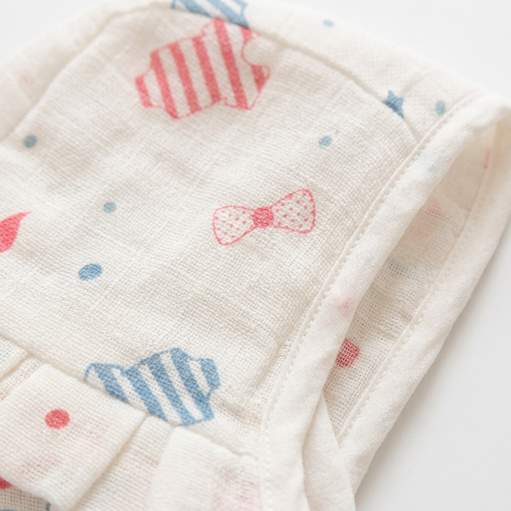 Muslin Newborn Bonnet Hats - 100% Organic Cotton - Newborn