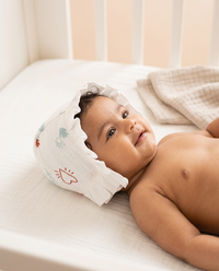 Muslin Newborn Bonnet Hats - 100% Organic Cotton - Welcome Baby