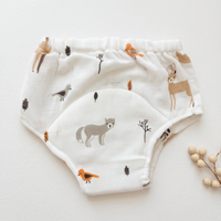 Organic Cotton Baby Padded Bottom Wear - Deer