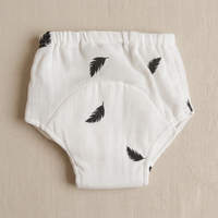 Organic Cotton Baby Padded Bottom Wear - Leaf