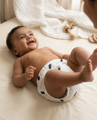 Organic Cotton Baby Padded Bottom Wear - Leaf