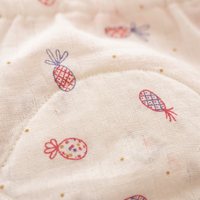 Organic Cotton Baby Padded Bottom Wear - Pineapple