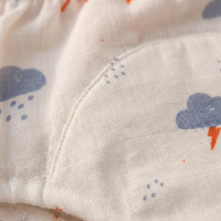 Organic Cotton Baby Padded Bottom Wear - Sun and Cloud