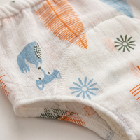 Organic Cotton Baby Padded Bottom Wear - Trees