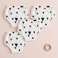 Organic Cotton Baby Padded Bottom Wear - Triangle