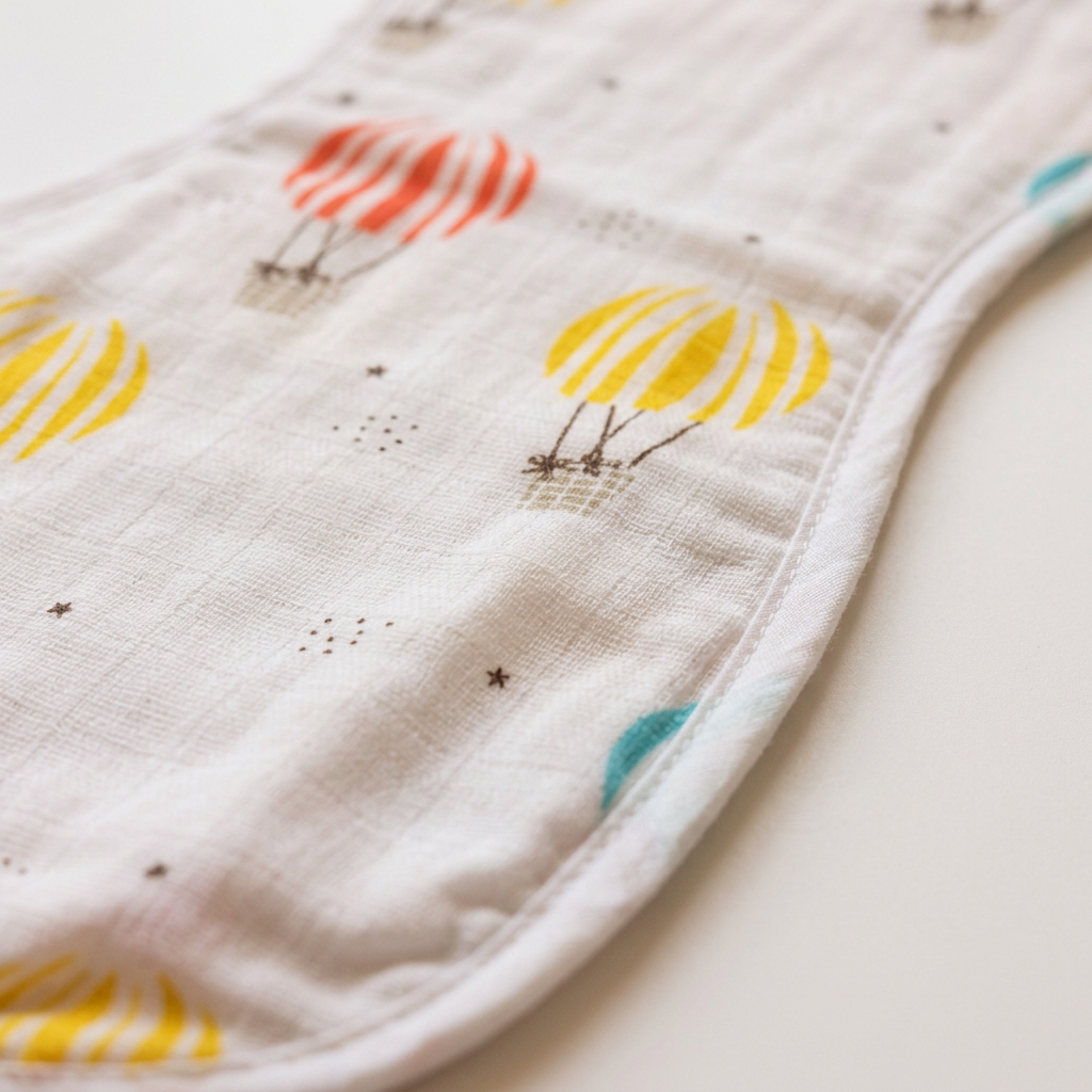 Organic Muslin Burp cloth - Parachute