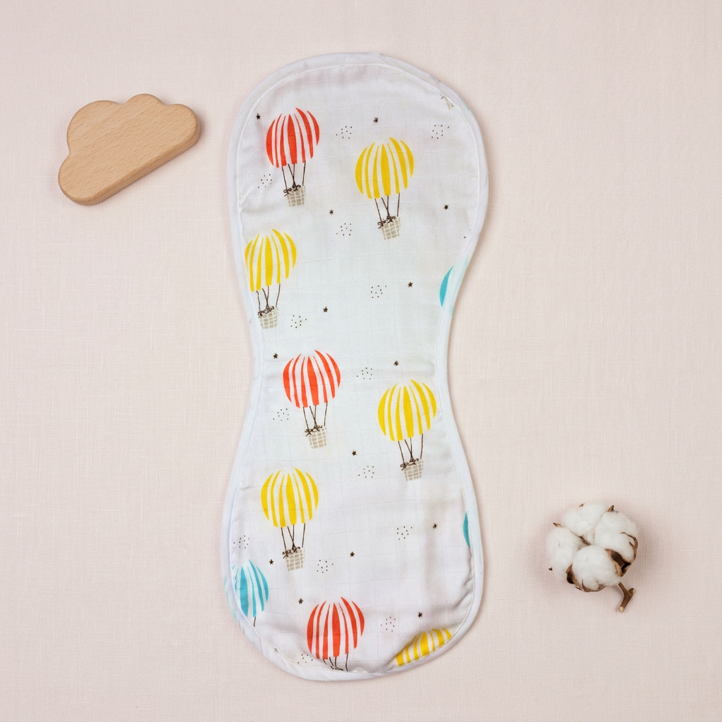 Organic Muslin Burp cloth - Parachute