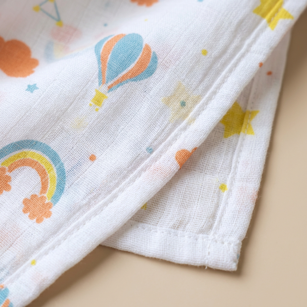 Organic Muslin Cotton Swaddles | Assorted | Pack of 2